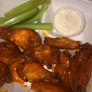 Honey Bourbon Wings