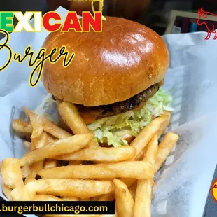 Bull Burger&apos;s Mexican Burger