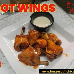 Bull Burger&apos;s Hot Wings