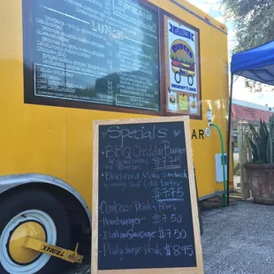 Specials for today 10/9/15.  Can't beat it!