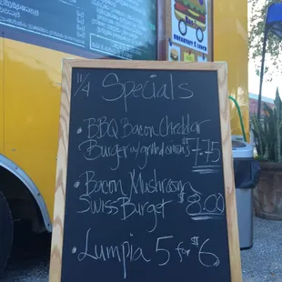 Our special for today, Wednesday 11/4/15.  Come try some!