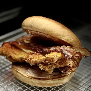 Chick Burger w Bacon