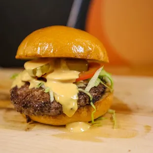 burgers, food, burger