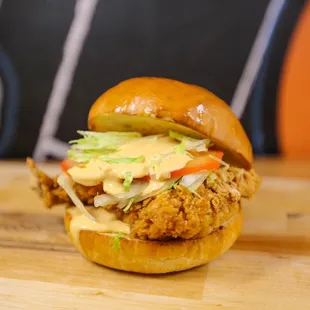 chicken wings and fried chicken, food