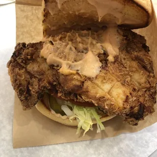 2) Chick Burger (Choice of Sides, Drinks, Ice Cream)