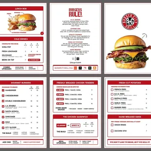 Be one of the first to order from our new menu