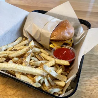 #3 Double Cheeseburger Combo