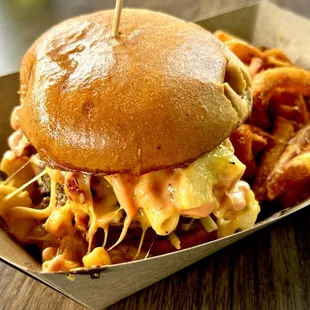 Mac and Cheese Burger