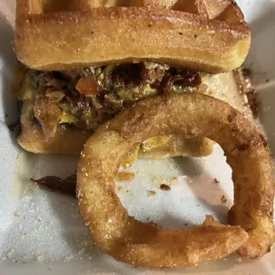 Waffle Burger