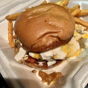 Cheesesteak Burger