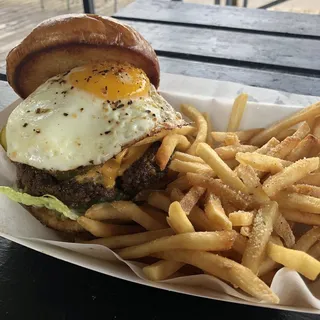 Bacon Cheeseburger Meal with Side