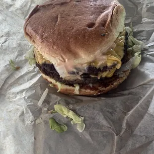 #2 Double Cheeseburger Combo