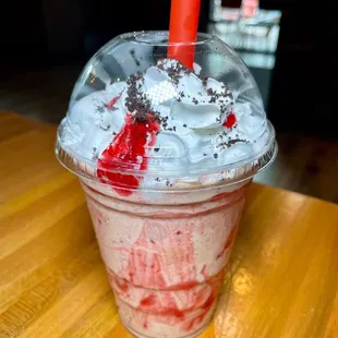 Strawberry Oreo Milkshake