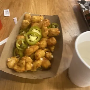 Jalapeño curds