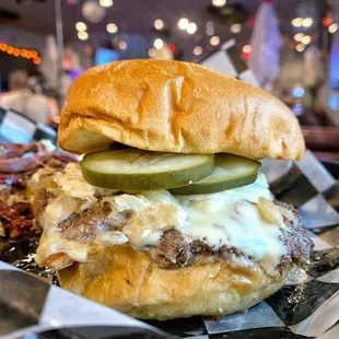 House Burger - one of the best burgers in TC  IG: @bettyeatsthecity