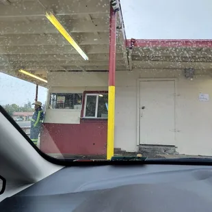 They even have a drive-up window.