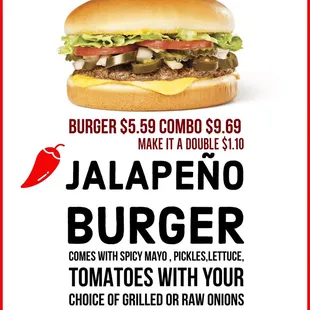 Jalapeño Burger
