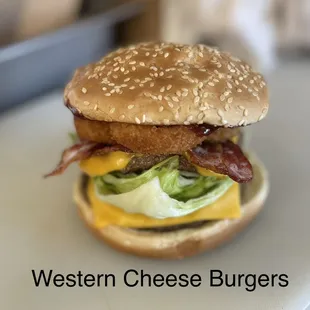 Western Cheeses Burgers