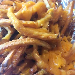 Healthy fries with no bacon