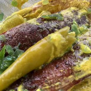 Chicago Dog - I did not order extra mustard