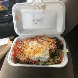 This is the nachos I ordered. Looks very good! And it tastes great as well.