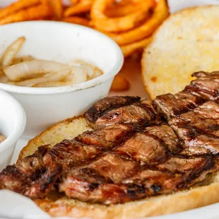 Ribeye steak sandwich