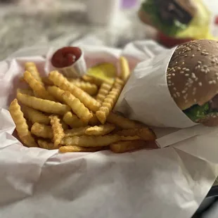 The best burger and fries Ever
