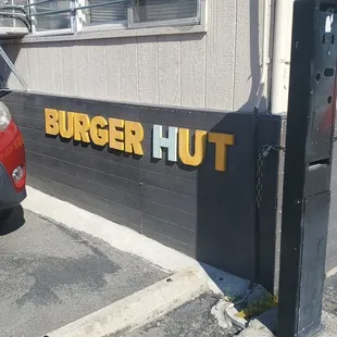 Side signage