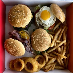 burgers, food, burger