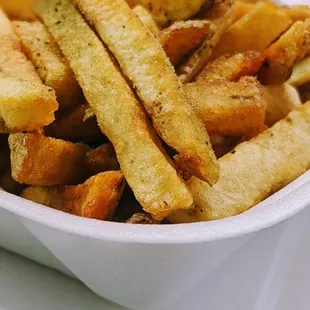 Small seasoned fries