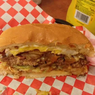 Kimchi burger