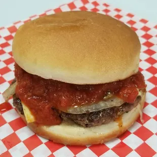 Pizza Cheeseburger