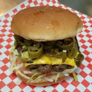Jalapeño Cheeseburger