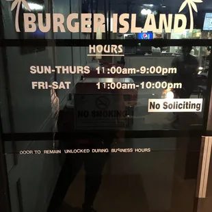Store hours