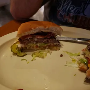 The Bacon and Bleu Burger