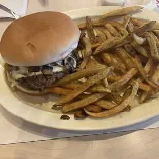 Mushroom burger..
