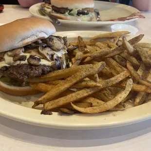 Mushroom Burger.