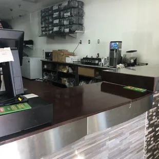 sushi and sashimi, interior