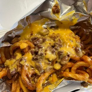 Chili cheese fries