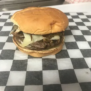 Mushroom Swiss is to die for