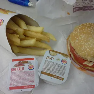 They forgot my cheese again!!! Ugh~ and fries seem skimped