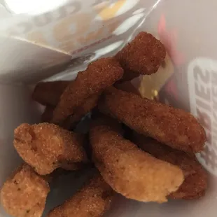 Chicken fries are babe