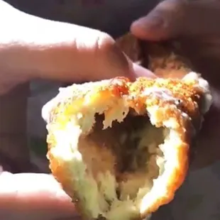The empty chicken patty....