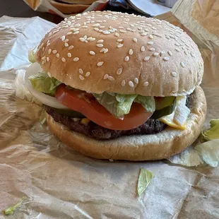 Whopper with Cheese Yum!