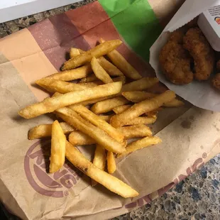 Nothing worse then dark old fries from dirty oil