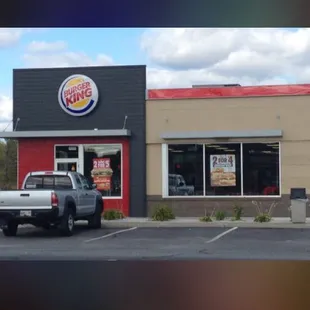 BACON KING restaurant front door