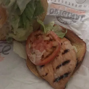 This is supposed to be a spicy crispy chicken sandwich