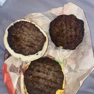 Here is the burger patties!!!