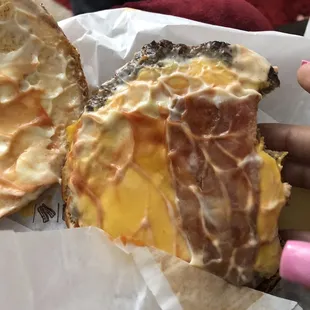 U call this a bacon king McDonald's way better!!!!!