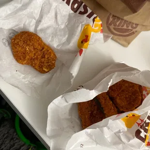 Dry, cold Spicy Nuggets - 10 Pc